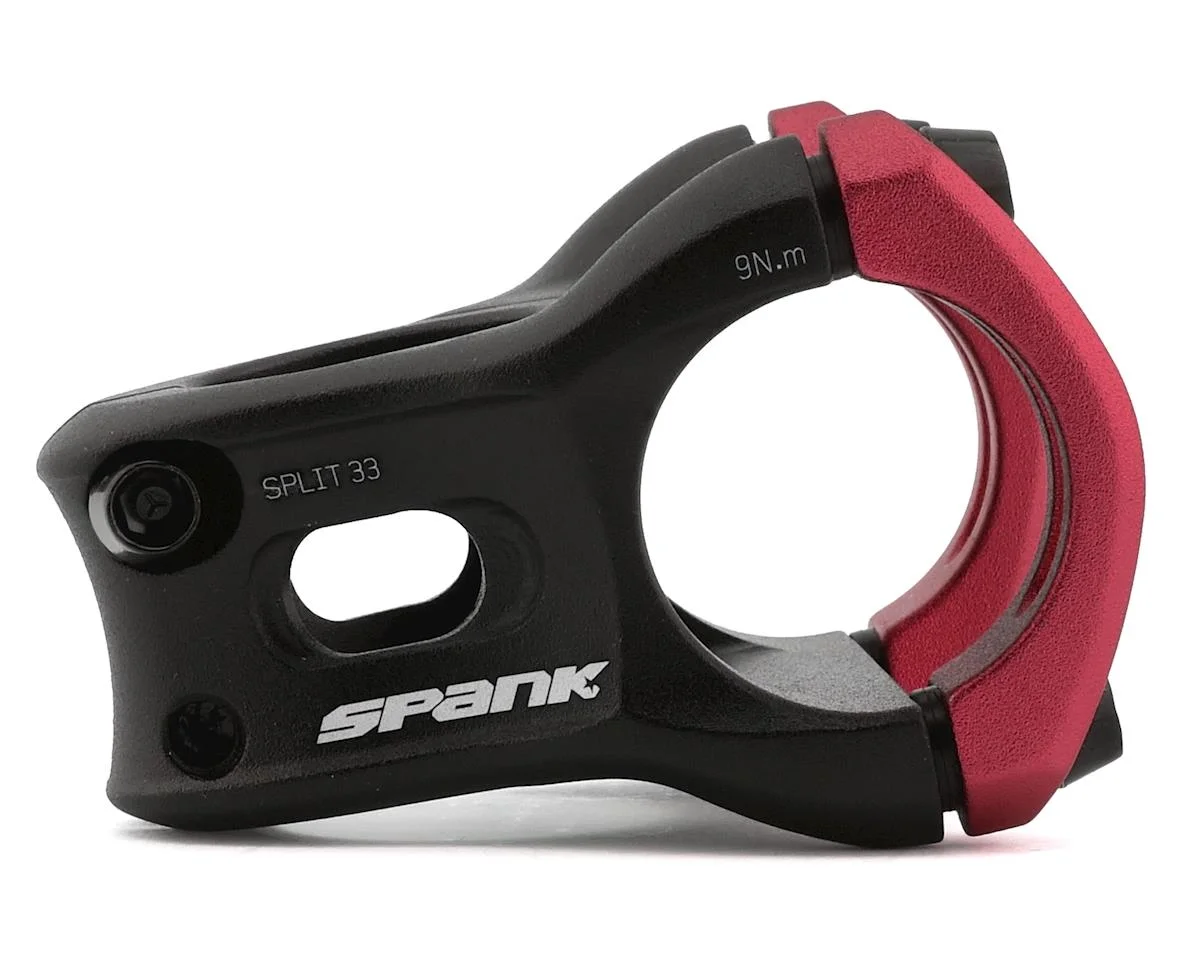 Spank Split Stem (Red) (31.8mm) (33mm) (0°) - view 2